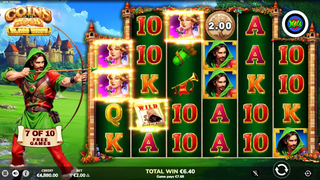 Coins of the Hood 10000 Ways - Free Spins